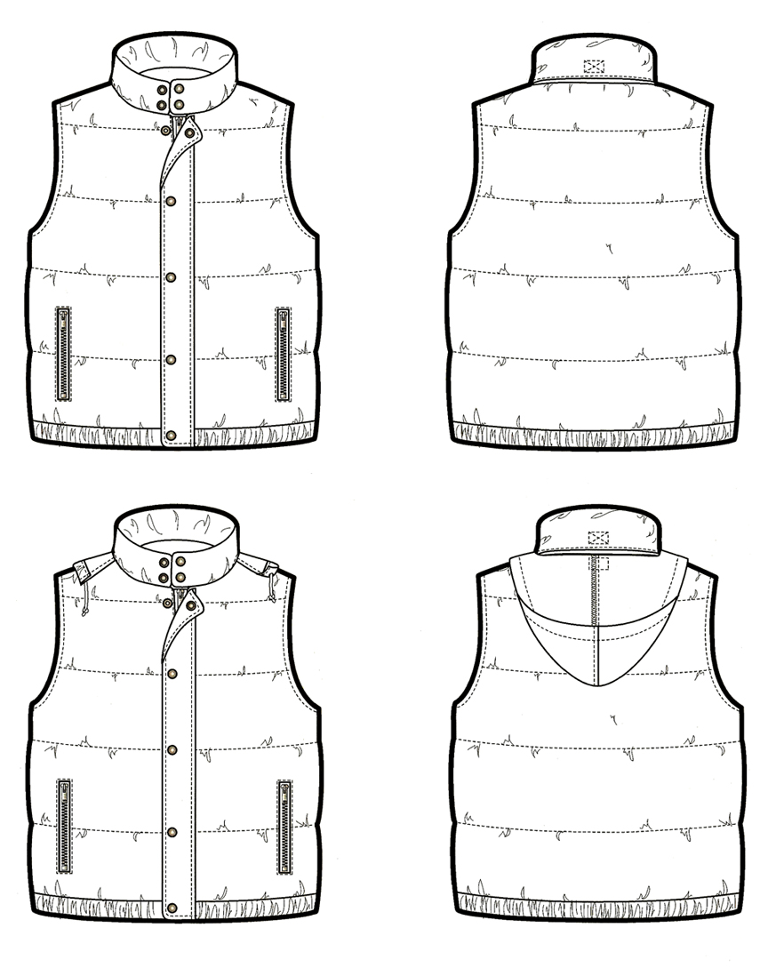 Womens Hooded Jacket 1