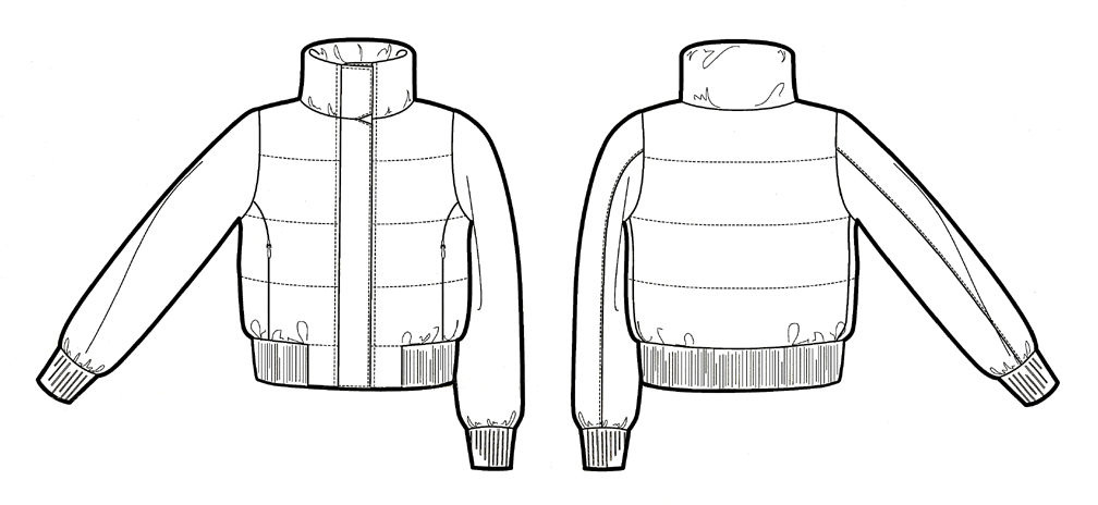 Womens Puffer Jacket 1