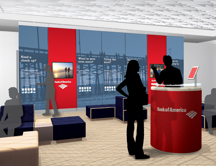 Bank of America Host Station