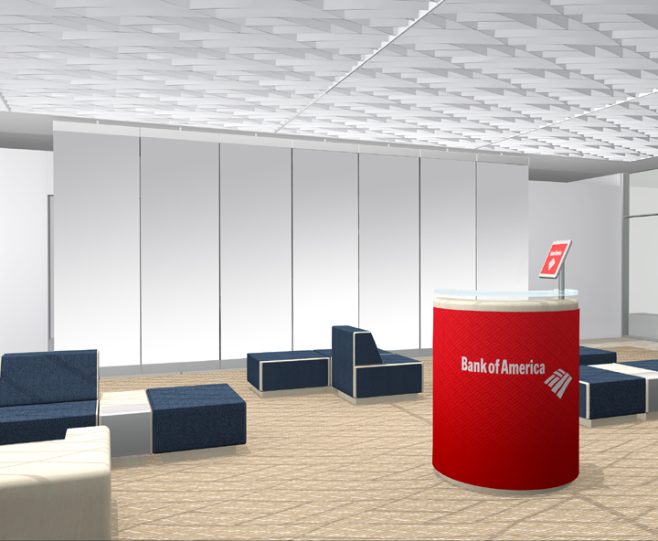 Bank of America Host Station Original