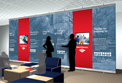 Bank of America Info Wall