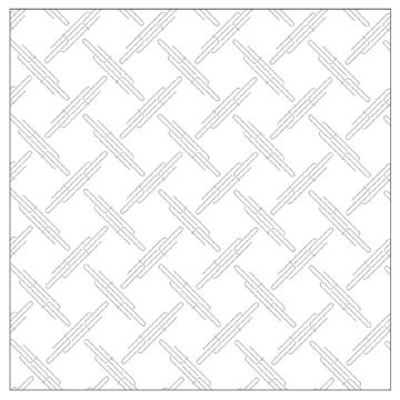 Fontainebleau Pattern Design 4