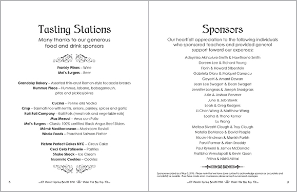 Spring Benefit 2016 Booklet Interior Spread 8