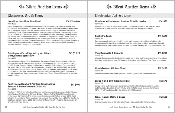 Spring Benefit 2016 Booklet Interior Spread 22