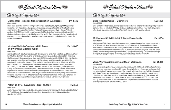 Spring Benefit 2017 Booklet Interior Spread 32