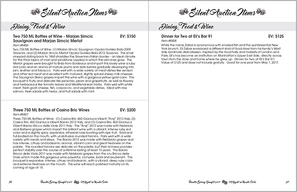 Spring Benefit 2017 Booklet Interior Spread 36