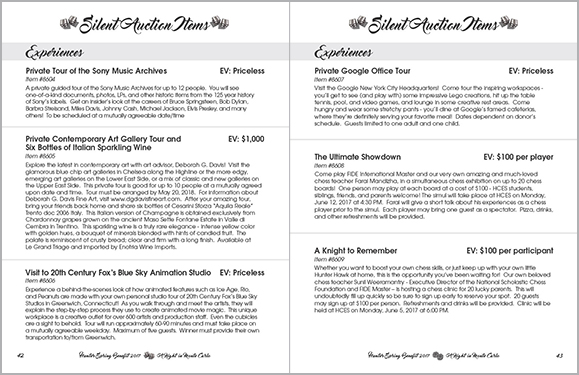 Spring Benefit 2017 Booklet Interior Spread 42