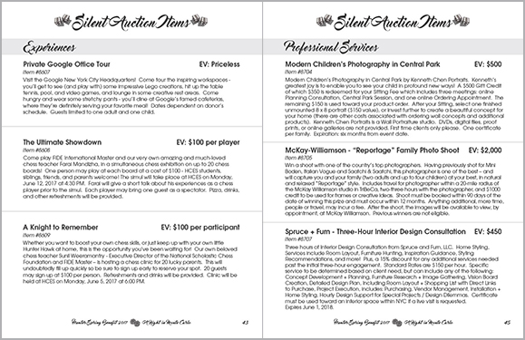 Spring Benefit 2017 Booklet Interior Spread 44