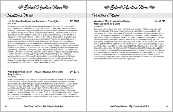 Spring Benefit 2017 Booklet Interior Spread 48