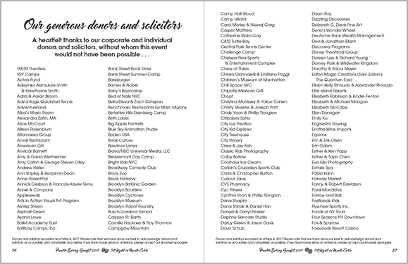 Spring Benefit 2017 Booklet Interior Spread 56