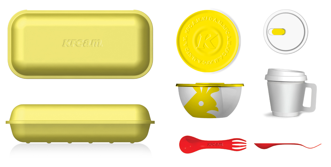 KFC Breakfast Containers