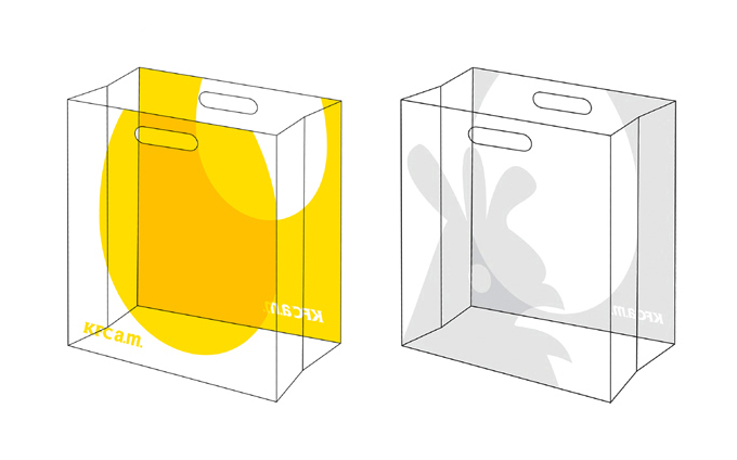 KFC Clear Bag Design