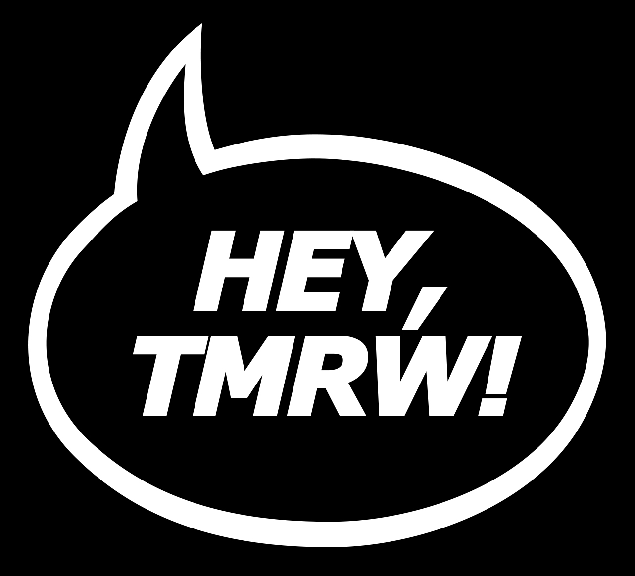 Hey TMRW Tshirt Graphic 1