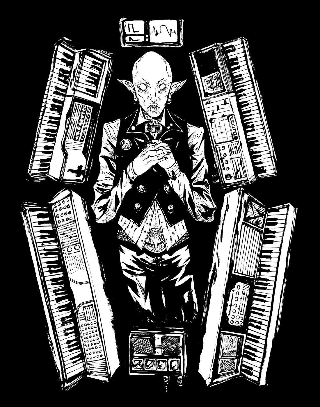 Nosferatu Tshirt Graphic 2