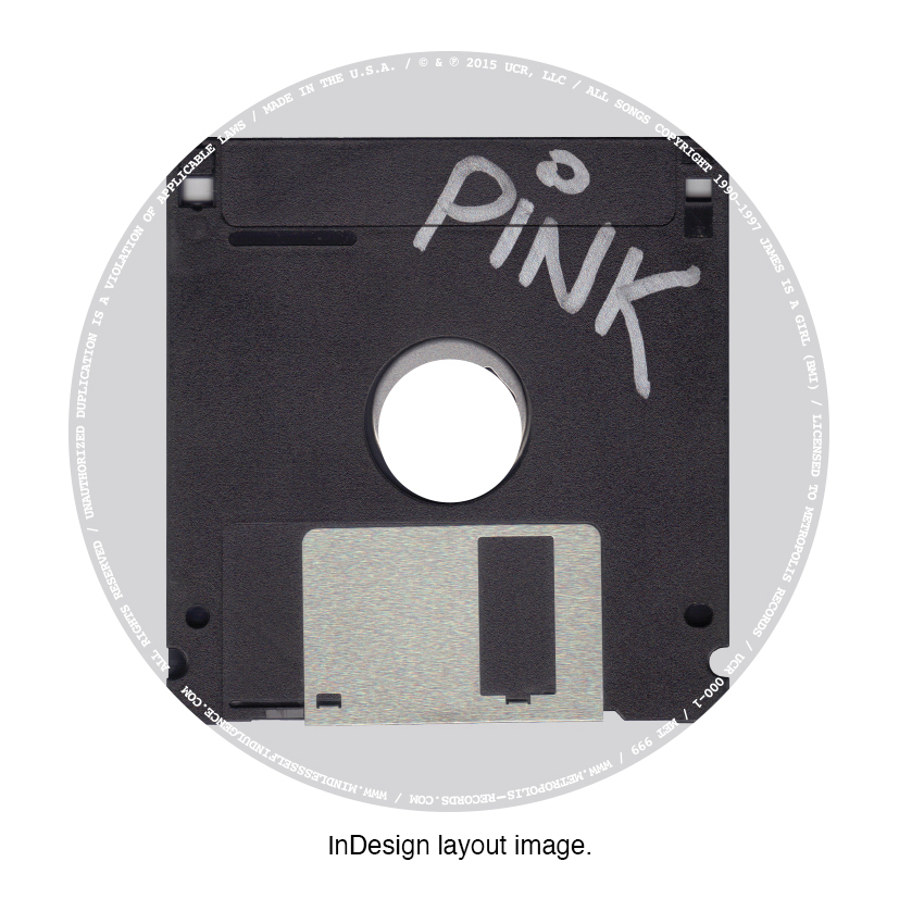 Pink CD Disc Art