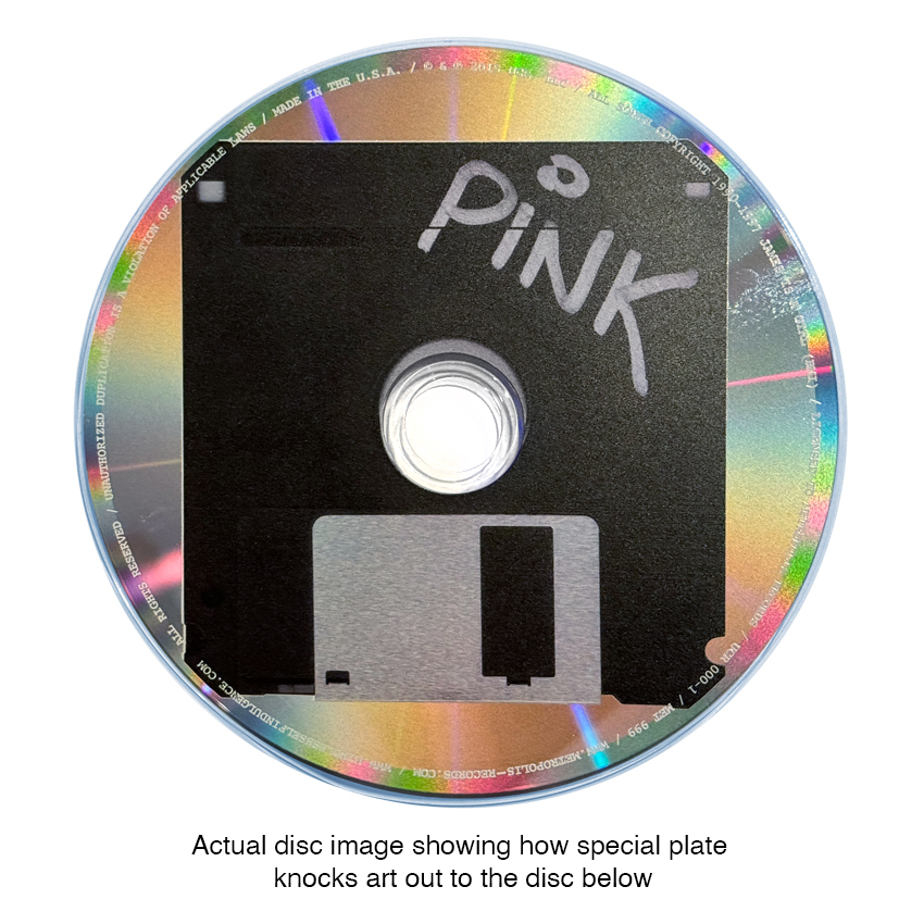 Pink CD Disc Image