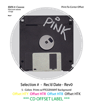 SDTRK CD Disc Template