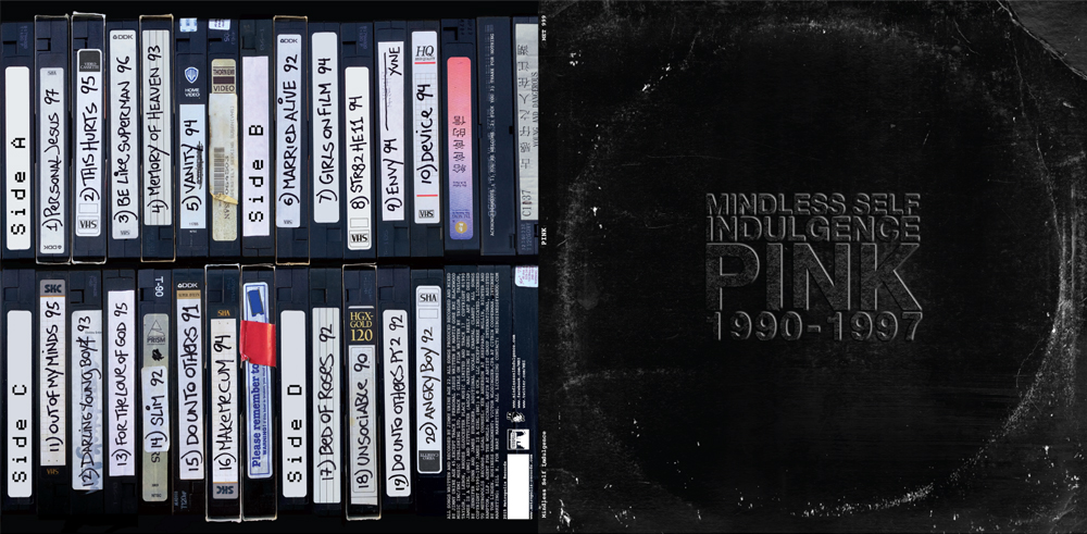 Pink Gatefold Front and Back Cover