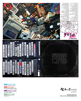 Pink Gatefold Template