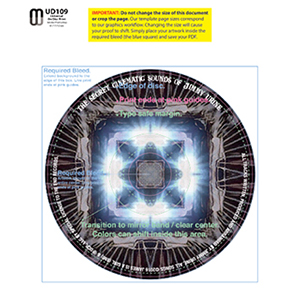 SDTRK CD Disc Template