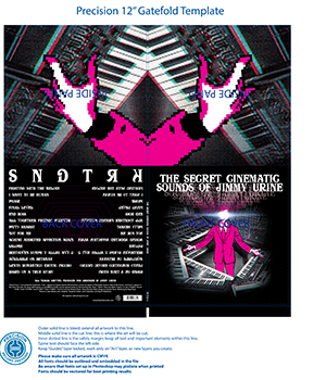 SDTRK Gatefold Template