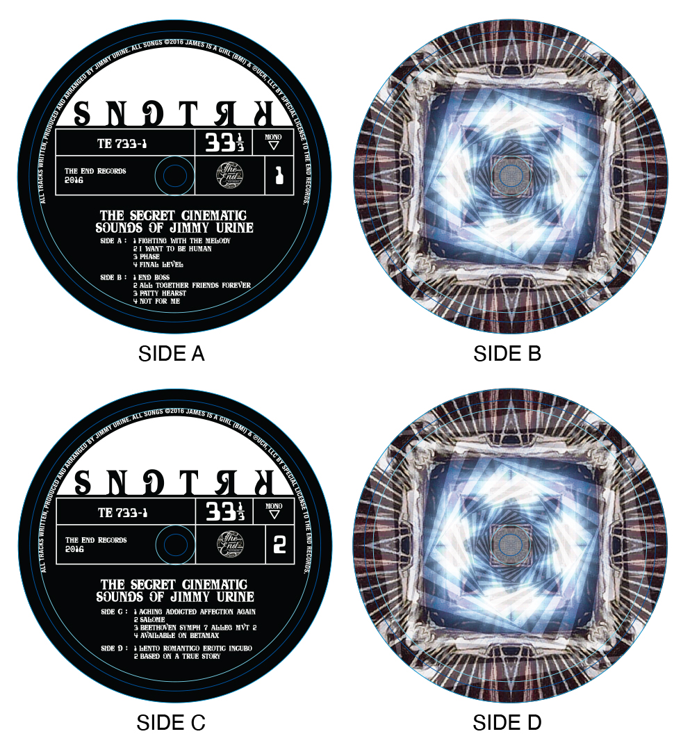 SDTRK LP Labels