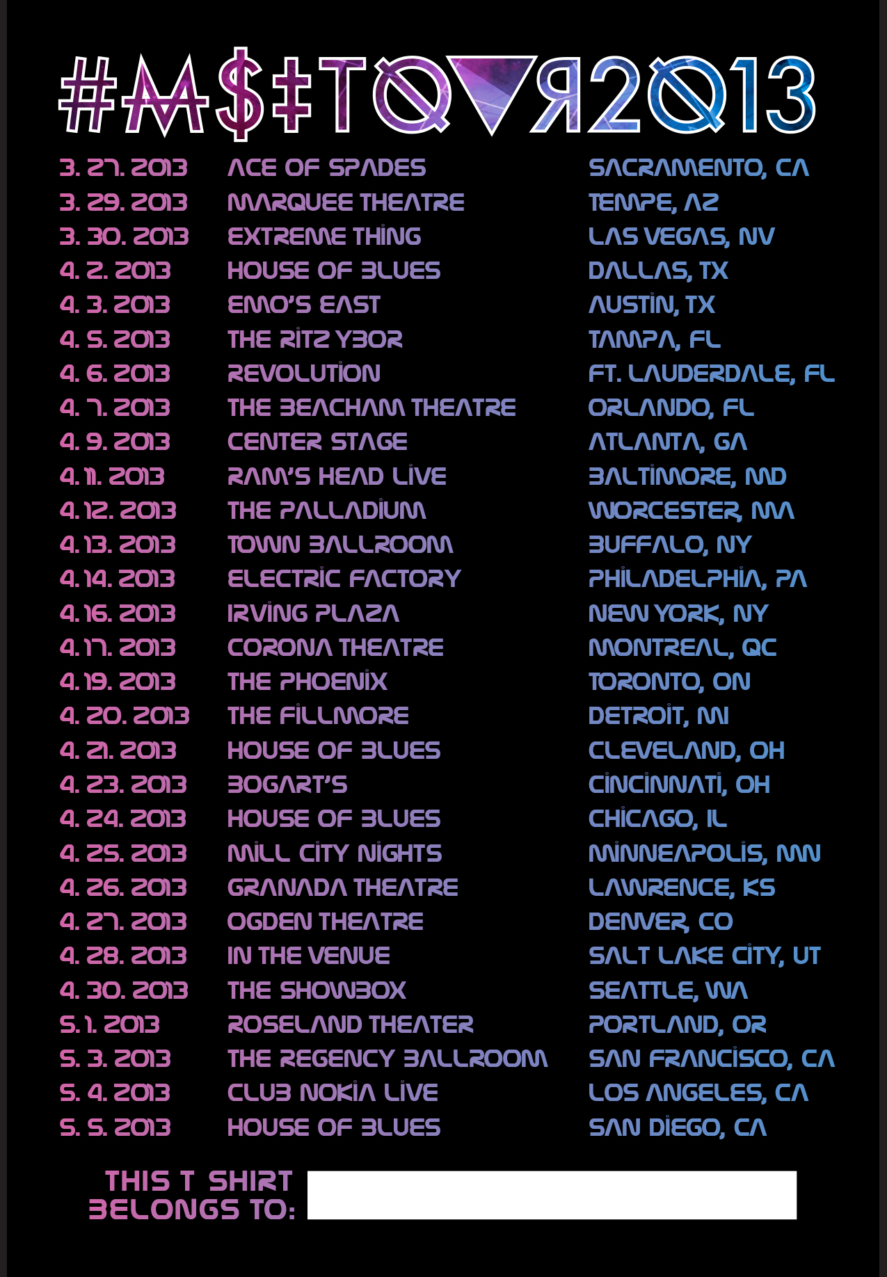 US Signing Tshirt Graphic 2