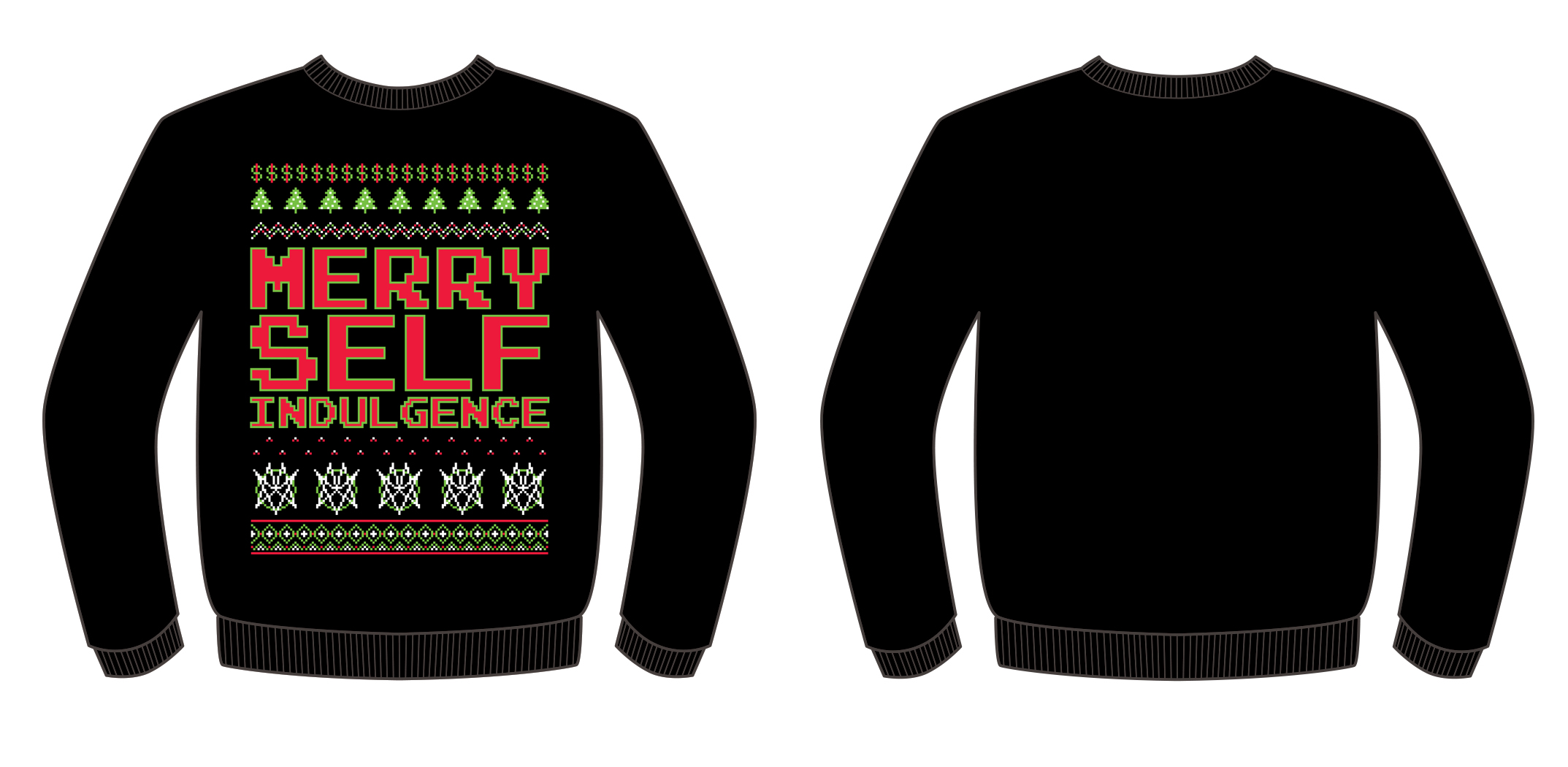 Xmas Sweatshirt Black