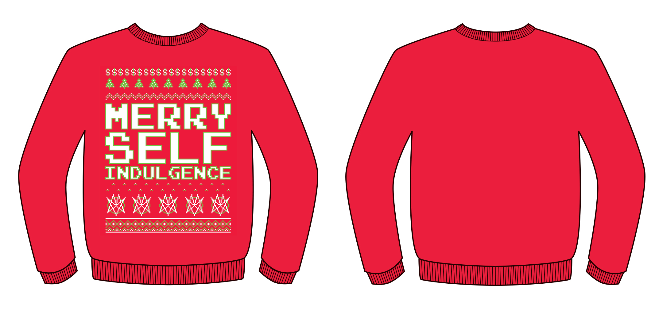 Xmas Sweatshirt Red
