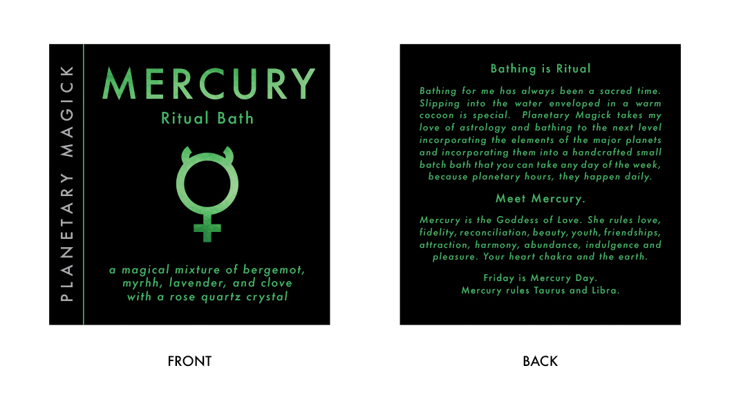 Planetary Magick Graphic Design Option 3