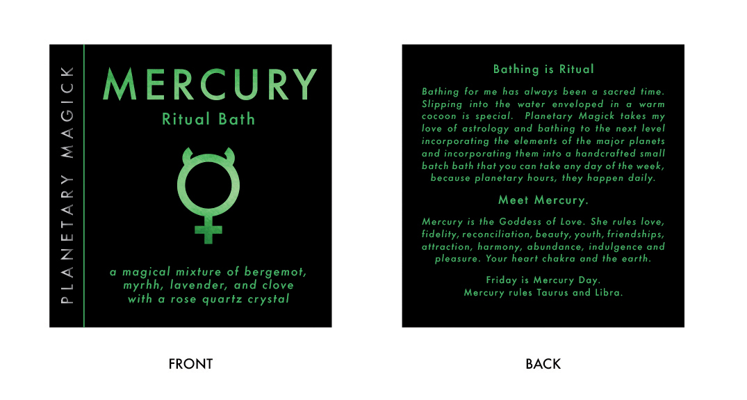 Planetary Magick Graphic Design Option 4