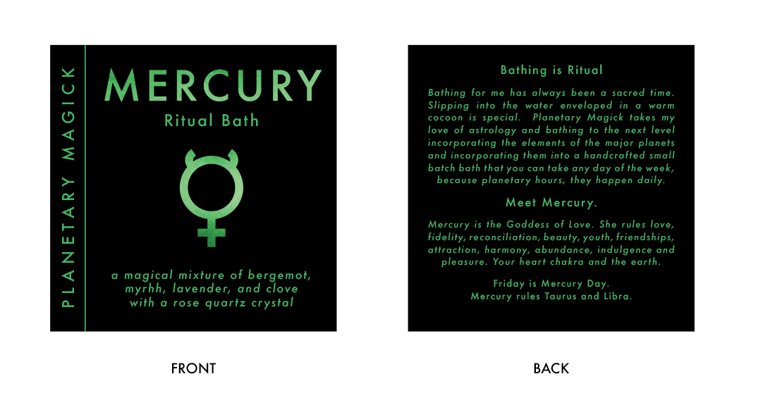 Planetary Magick Graphic Design Option 5