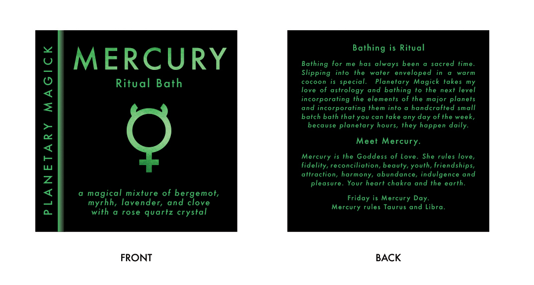 Planetary Magick Graphic Design Option 7