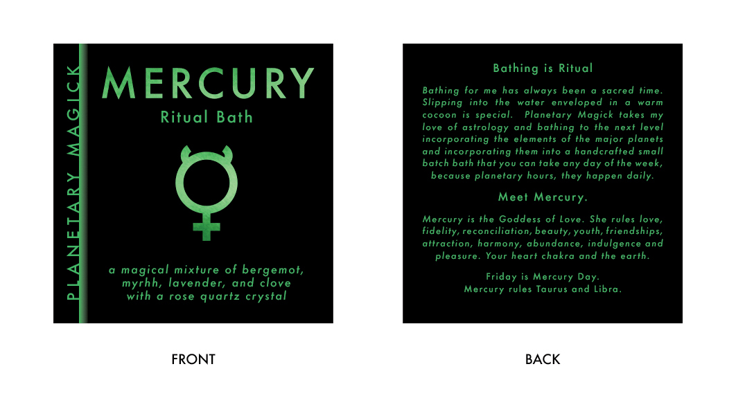 Planetary Magick Graphic Design Option 8