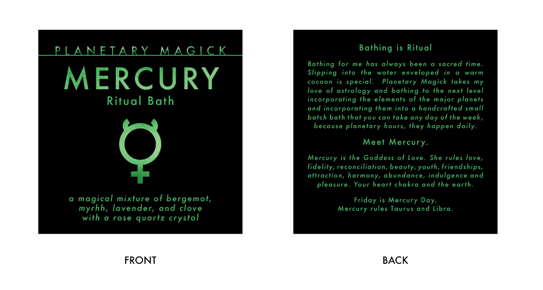 Planetary Magick Graphic Design Option 10