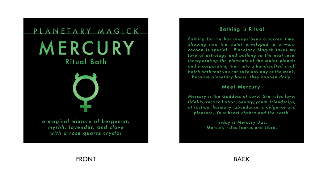 Planetary Magick Graphic Design Option 11