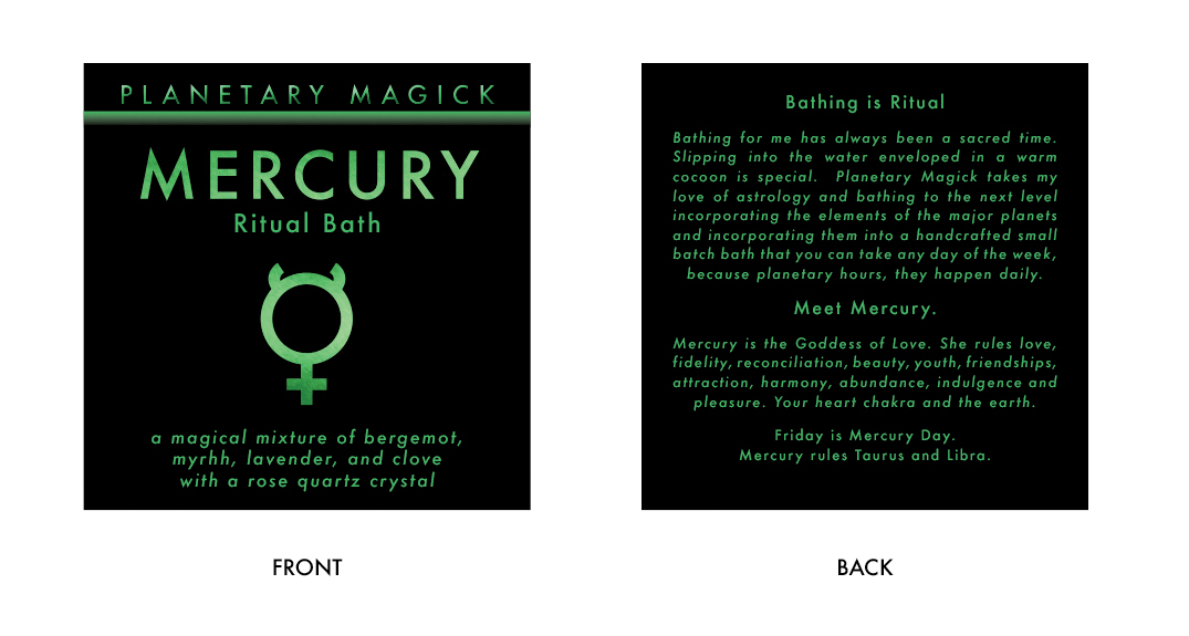 Planetary Magick Graphic Design Option 12