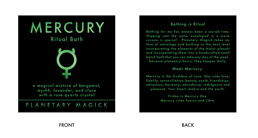 Planetary Magick Graphic Design Option 13