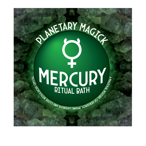 Planetary Magick Raver Floral Crystal Design Option 1