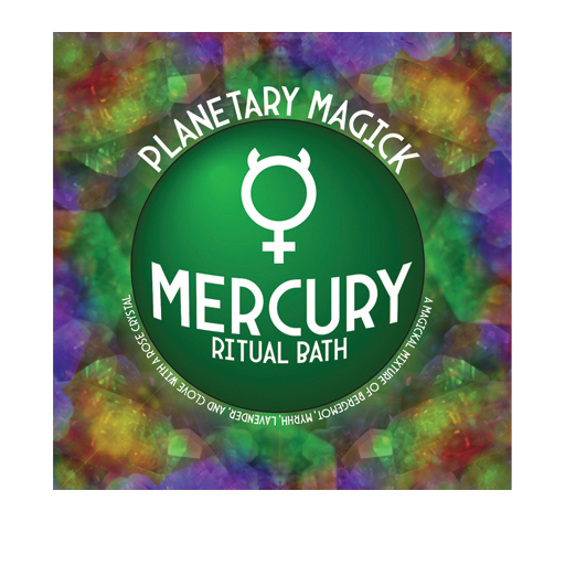Planetary Magick Raver Floral Crystal Design Option 5