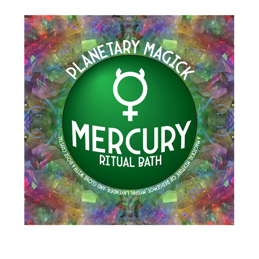 Planetary Magick Raver Floral Crystal Design Option 6