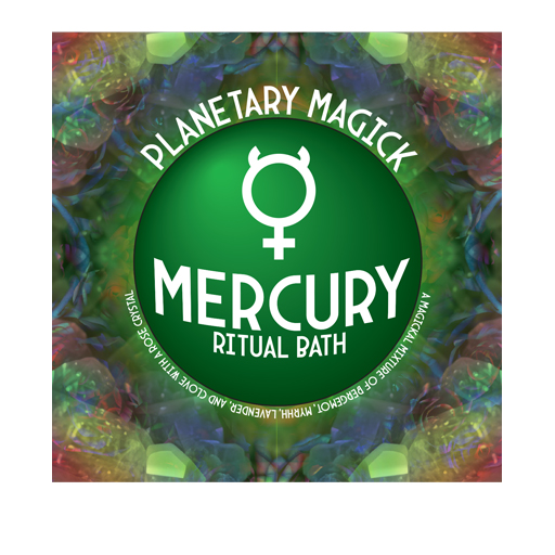 Planetary Magick Raver Floral Crystal Design Option 7