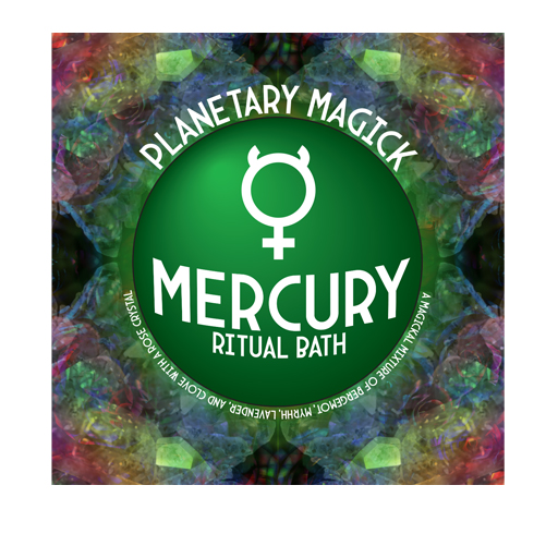 Planetary Magick Raver Floral Crystal Design Option 8