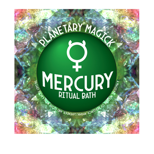 Planetary Magick Raver Floral Crystal Design Option 9