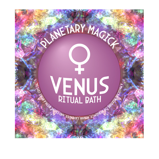 Planetary Magick Raver Floral Crystal Design Option 11