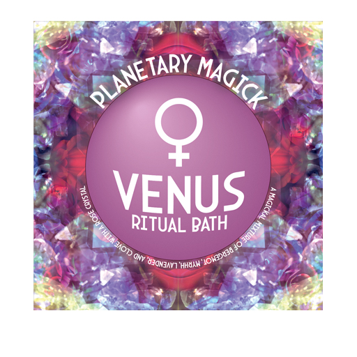 Planetary Magick Raver Floral Crystal Design Option 12