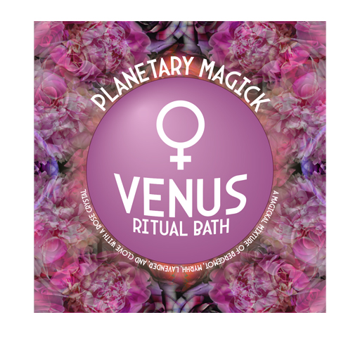 Planetary Magick Raver Floral Crystal Design Option 14