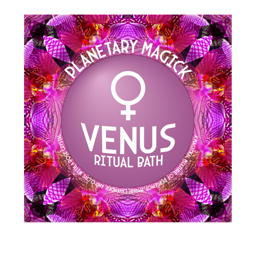 Planetary Magick Raver Floral Crystal Design Option 15