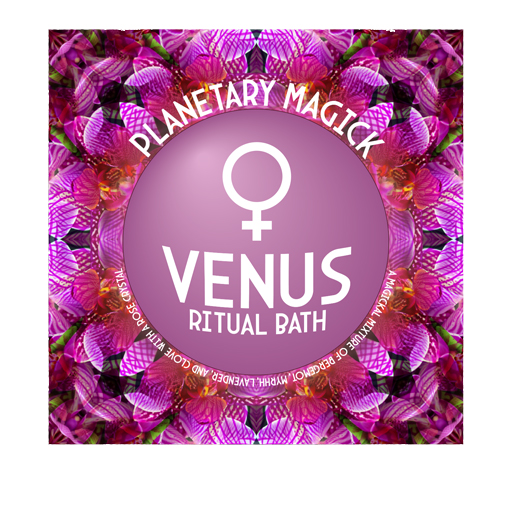 Planetary Magick Raver Floral Crystal Design Option 16