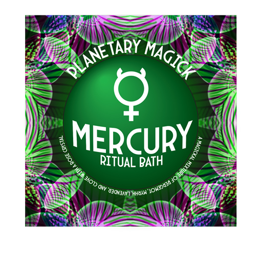 Planetary Magick Raver Floral Crystal Design Option 17